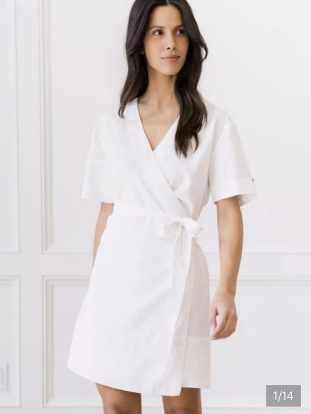 NWT Cozy Earth Coastal Comfort Wrap Dress XXXL